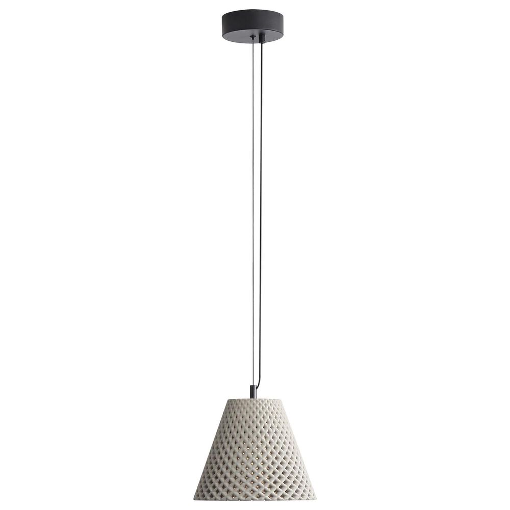 Golden Lighting Clarus 10" 1-Light LED Pendant in Grey, , large
