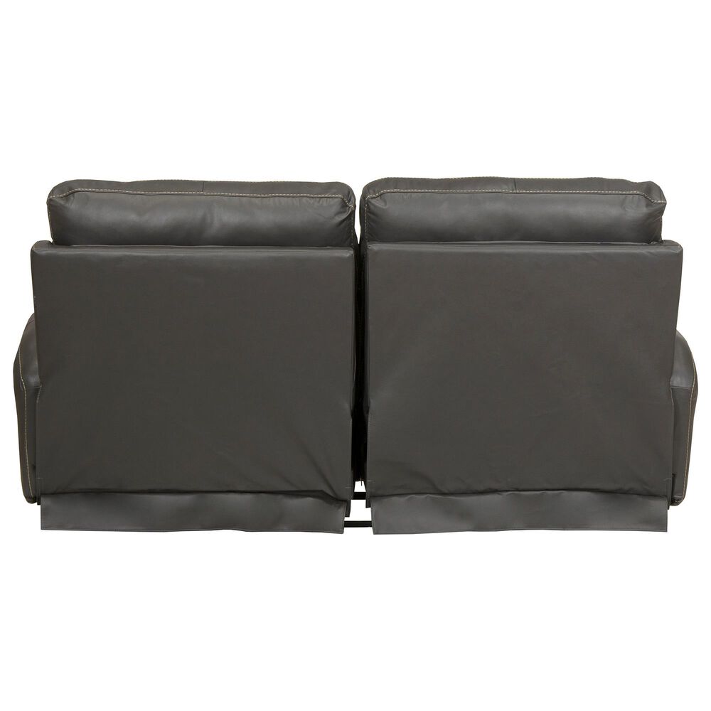 Catnapper Fredda Power Reclining Sofa with Power Headrest in Anthracite, , large