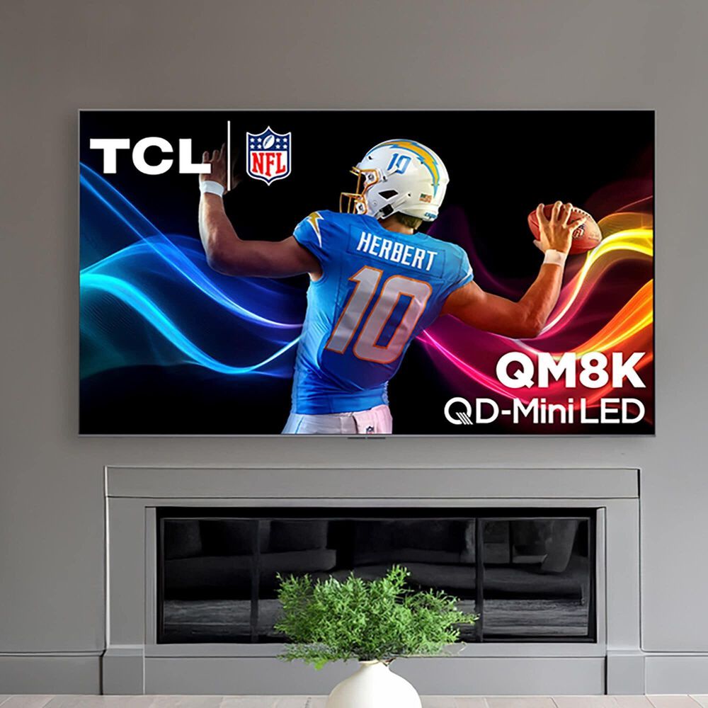 TCL 85&quot; Class QM8K Series 4K UHD HDR QD-Mini LED - Smart Google TV with Q Class 7.1.4 Channel Soundbar System in Black, , large