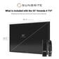Sunbrite 55" Veranda 4 Series - Smart Outdoor TV - Full Shade - 4K UHD HDR, , large