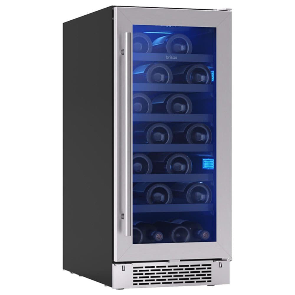 Zephyr 3.4 Cu. Ft. Dual Zone Wine Cooler in Stainless Steel, , large