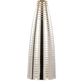 Grandview Gallery Maya 27" Metal Table Lamp in Polished Nickel, , large