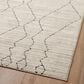 Loloi II Darby 5"3" x 7"6" Sand and Charcoal Area Rug, , large