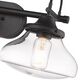 Golden Lighting Nash 3-Light Bath Vanity in Matte Black, , large