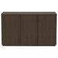 Canadel Modern 4-Door Buffet in Hazelnut Washed, , large