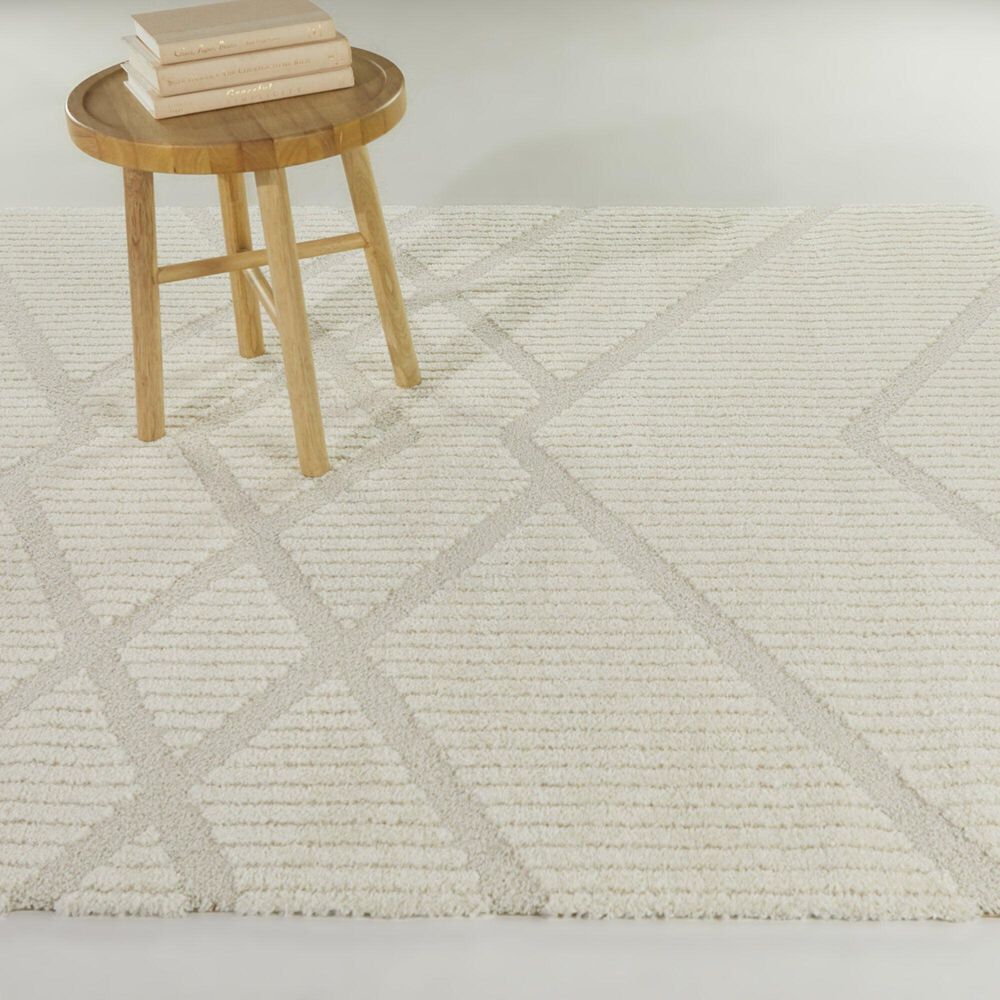 Balta Rugs Beckett 5&#39;3&quot; x 7&#39; Cream Area Rug, , large