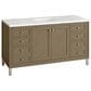 James Martin Vanities Chicago 60" Double Bathroom Vanity Cabinet in Walnut Whisper, , large