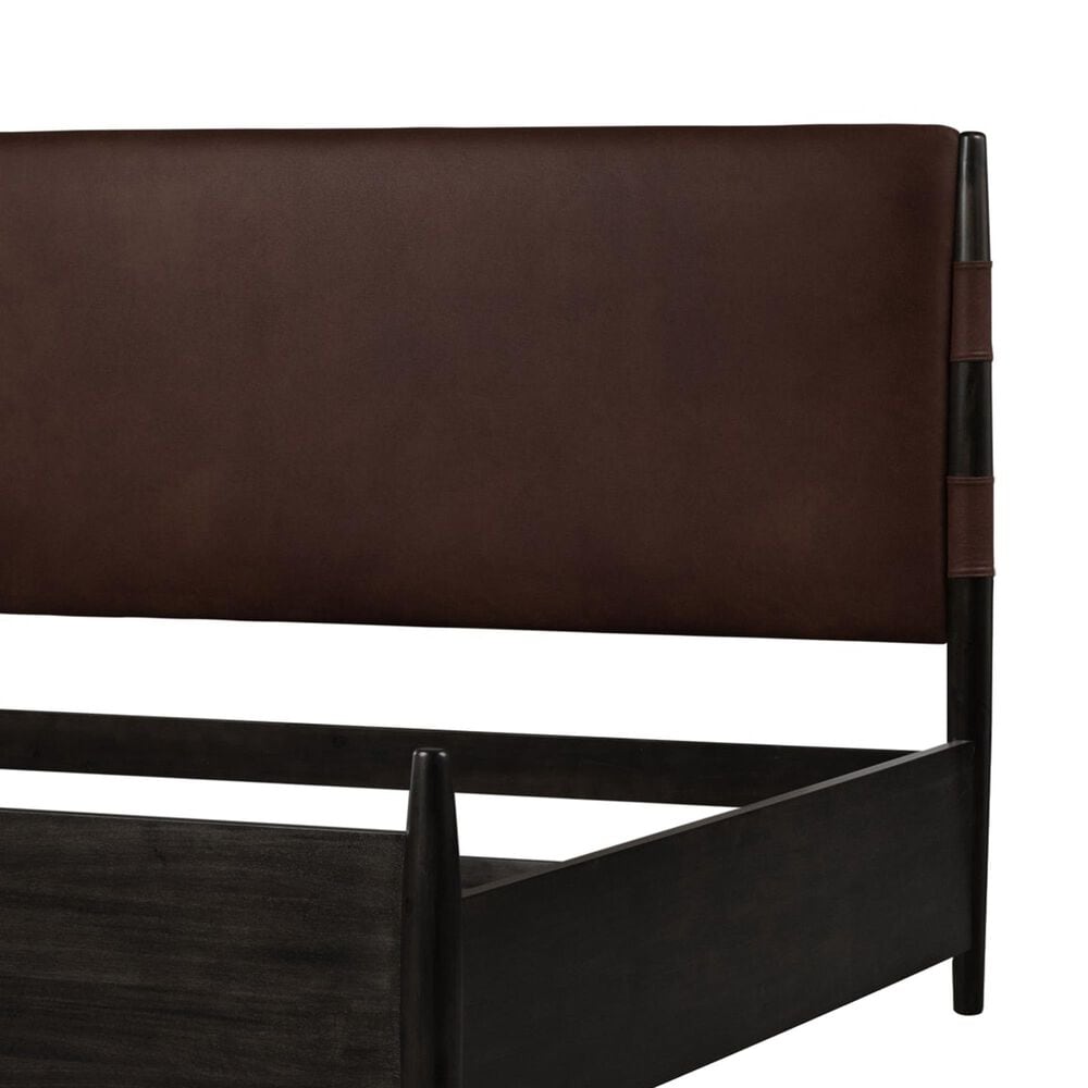 Urban Home Koko Eastern King Upholstered Panel Bed in Minx, , large