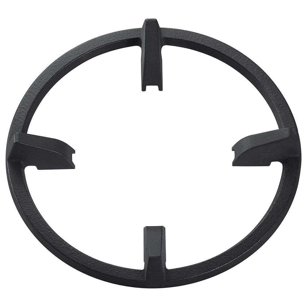 Samsung 2-Piece Kitchen Package with 6 Cu. Ft. Freestanding Gas Range and 2.1 Cu. Ft. Bespoke Fingerprint Resistant Over-the-Range Microwave in Stainless Steel, , large