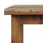 Waltham Reclamation 1-Shelf Chairside Table in Brown, , large