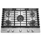 KitchenAid 2-Piece Kitchen Package with Black Ore 30" Smart Double Wall Oven and Stainless Steel 30" Gas Cooktop, , large