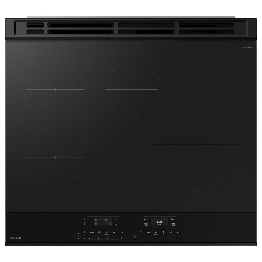 Samsung Bespoke Bespoke 6.3 Cu. Ft. Smart Slide-In Induction Range with Flex Duo in Stainless Steel, , large