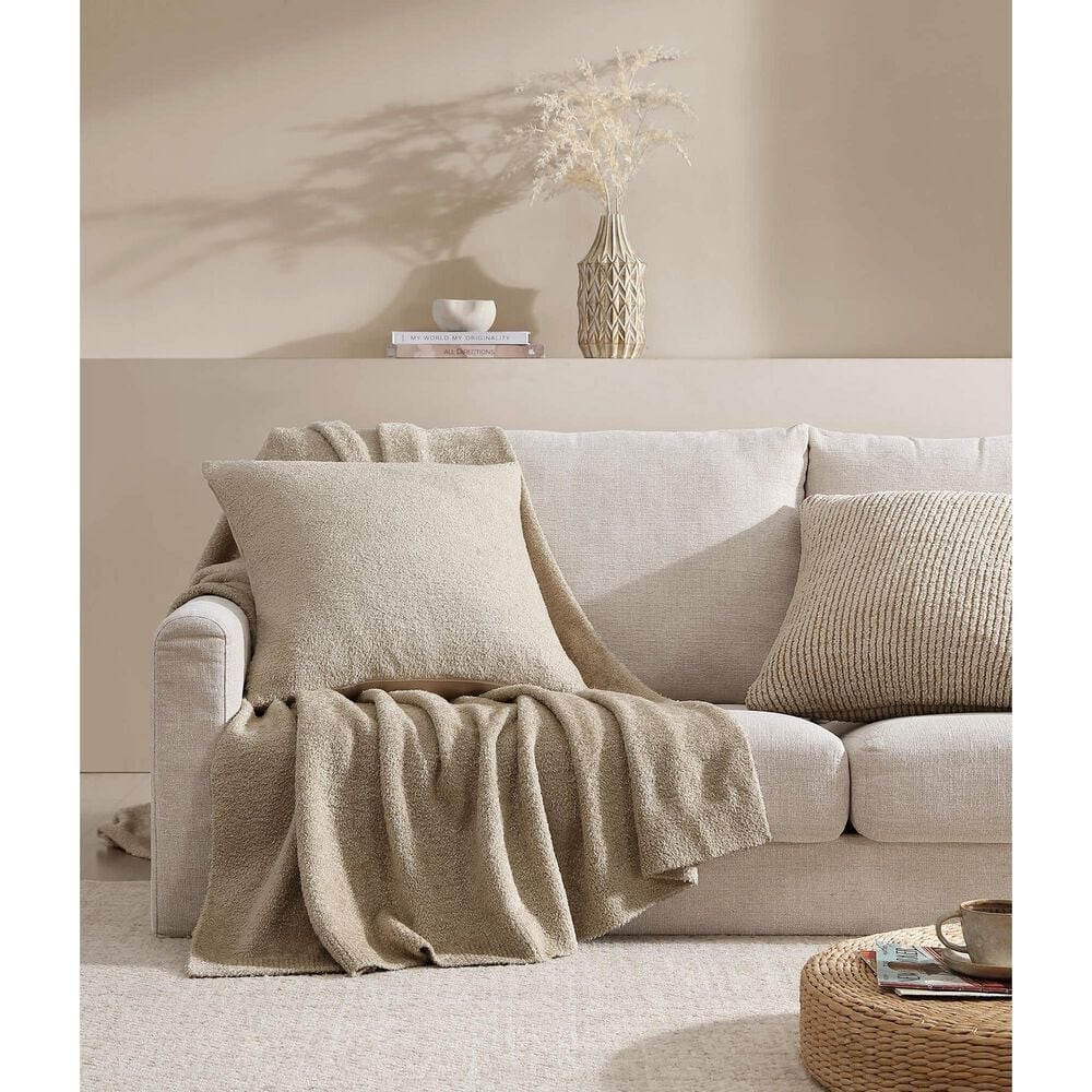 Sunday Citizen Cloud Silque Throw in Sandstone, , large