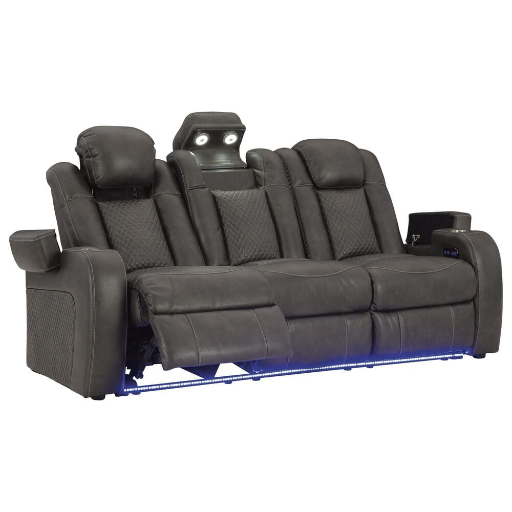 Ashley Fyne-Dyme 3-Piece Power Reclining Living Room Set in Shadow, , large
