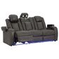 Ashley Fyne-Dyme 3-Piece Power Reclining Living Room Set in Shadow, , large