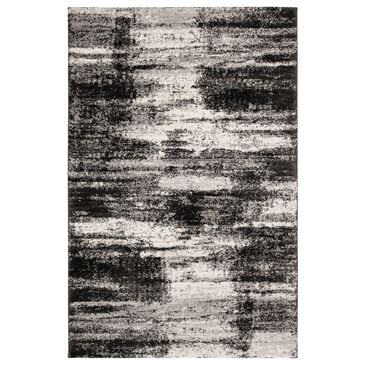 Central Oriental Structures Torrent Shaye 7"10" x 9"10" Buff and Metal Area Rug, , large
