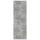 Safavieh Micro-Loop Geometric 2"3" x 7" Grey and Ivory Runner, , large