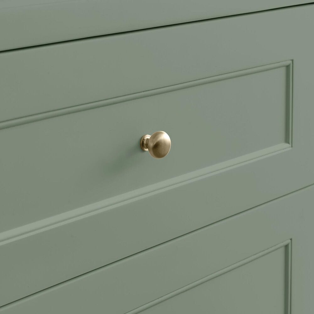 James Martin Vanities Breckenridge 30&quot; Single Bathroom Vanity in Smokey Celadon with 3 cm Victorian Silver Quartz Top and Rectangular Sink, , large