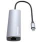 Manhattan USB-C PD 6-In-1 4K Docking Station/Multiport Hub in Silver, , large