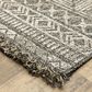 Oriental Weavers Gillian 4925A 1"10" x 7"6" Beige Runner, , large