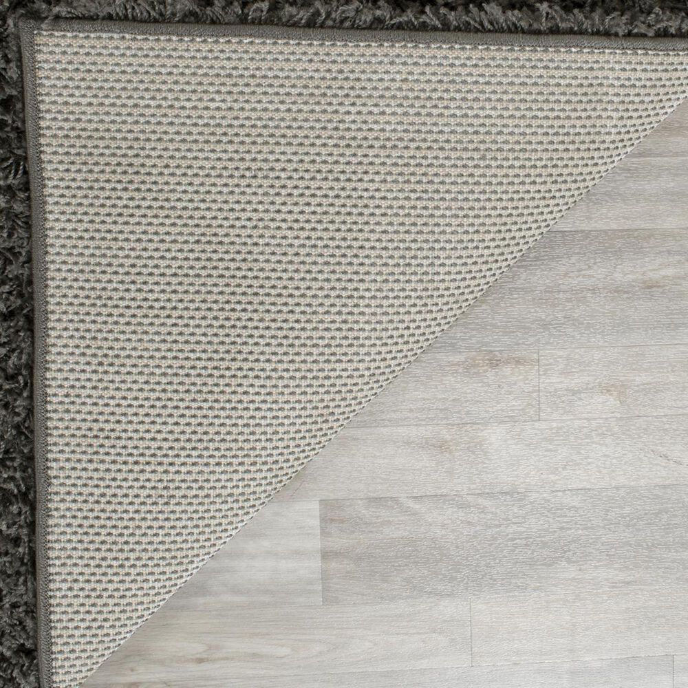 Safavieh Athens Shag SGA119C-210 2&#39;3&quot; x 10&#39; Dark Grey Runner, , large