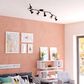 Vaxcel Alto 6-Light Ceiling Spot in Matte Black and Satin Brass, , large
