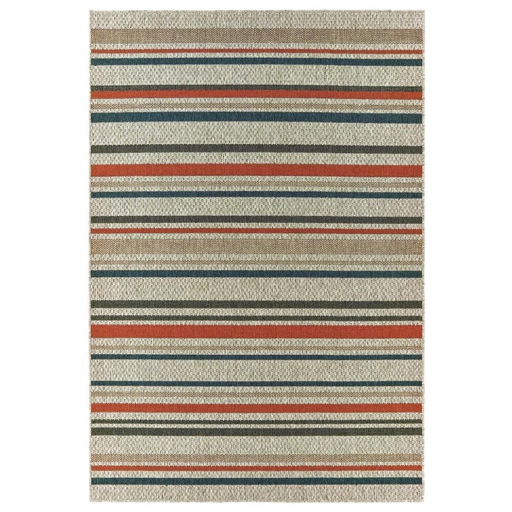 Oriental Weavers Latitude 7"10" x 10" Grey Area Rug, , large