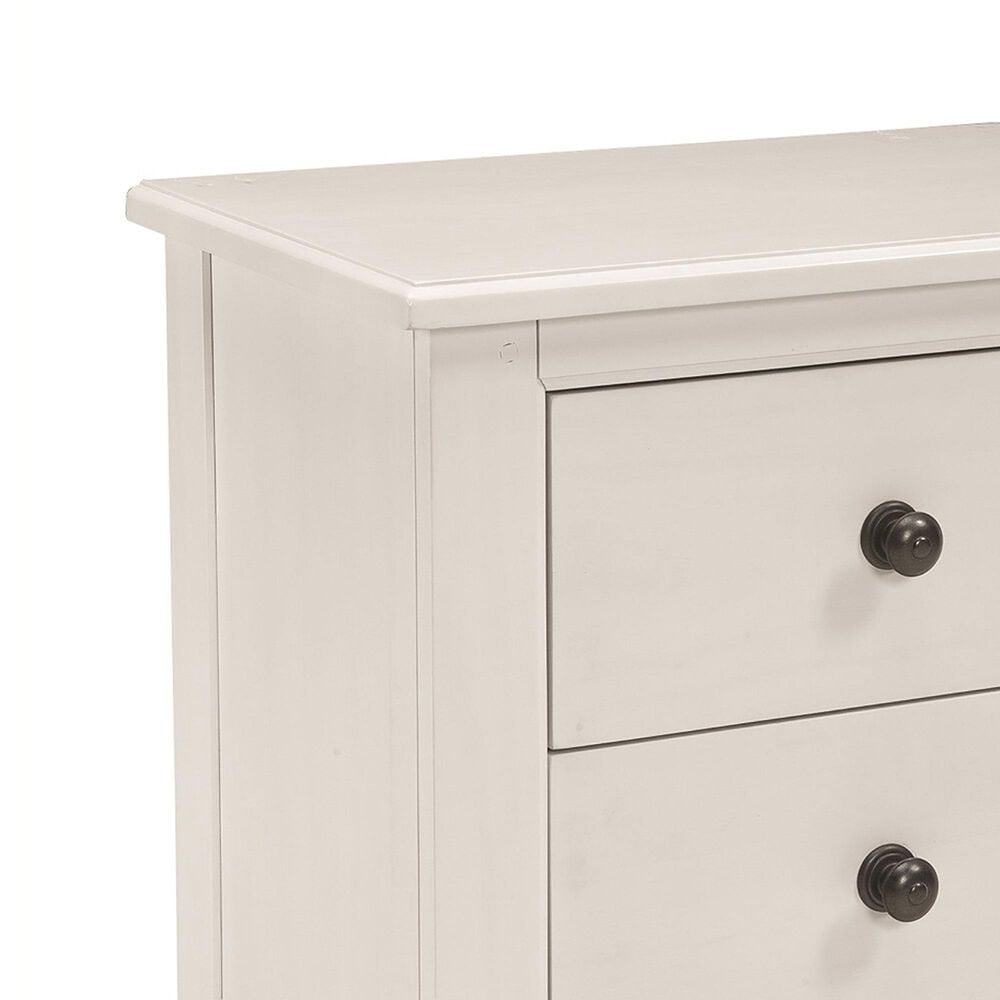 Eastern Shore Taylor 2-Drawer Nightstand in Sea Shell, , large