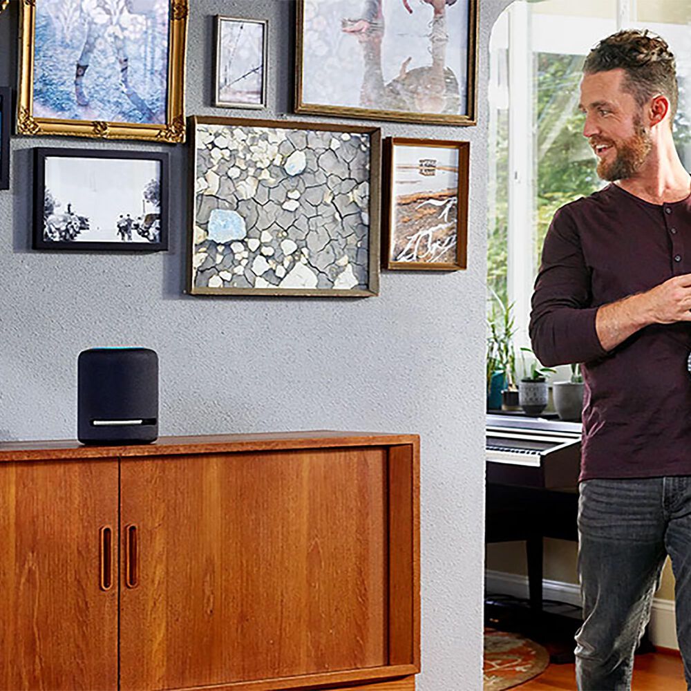 Amazon Echo Studio Hi-Res 330W Smart Speaker with Alexa in Charcoal, , large