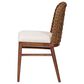 Baxton Studio Denver Side Chair in Walnut Brown, , large