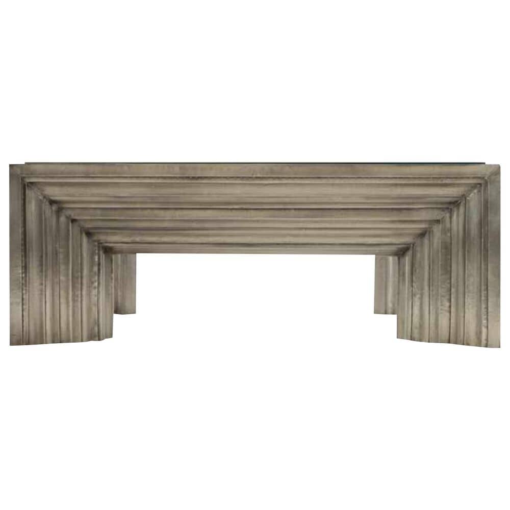 Bernhardt McLean Cocktail Table in German Silver, , large