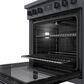 Bosch 30" Freestanding Gas Range in Black Stainless Steel, , large