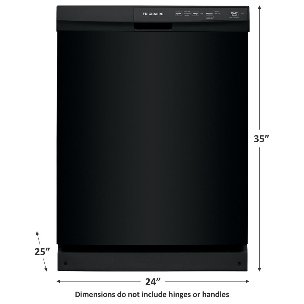 Frigidaire 24&quot; Energy Star Built-In Dishwasher in Black, , large