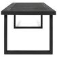 Hearth and Haven 6-Piece Outdoor Dining Set with Light Grey Cushions in Dark Grey, , large