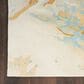 Nourison Prismatic 3"9" x 5"9" Sand and Blue Area Rug, , large