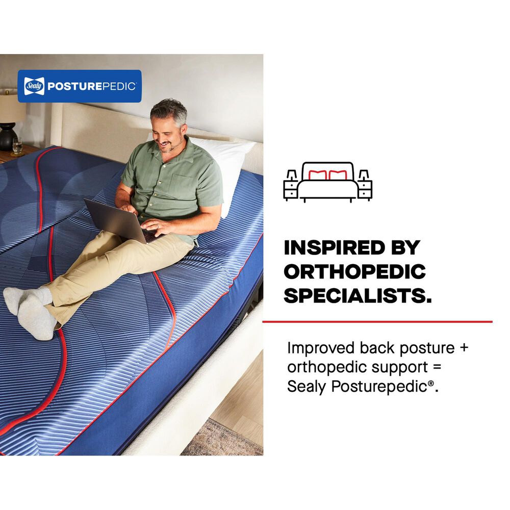 Sealy High Point Firm Hybrid Twin XL Mattress with High Profile Box Spring, , large