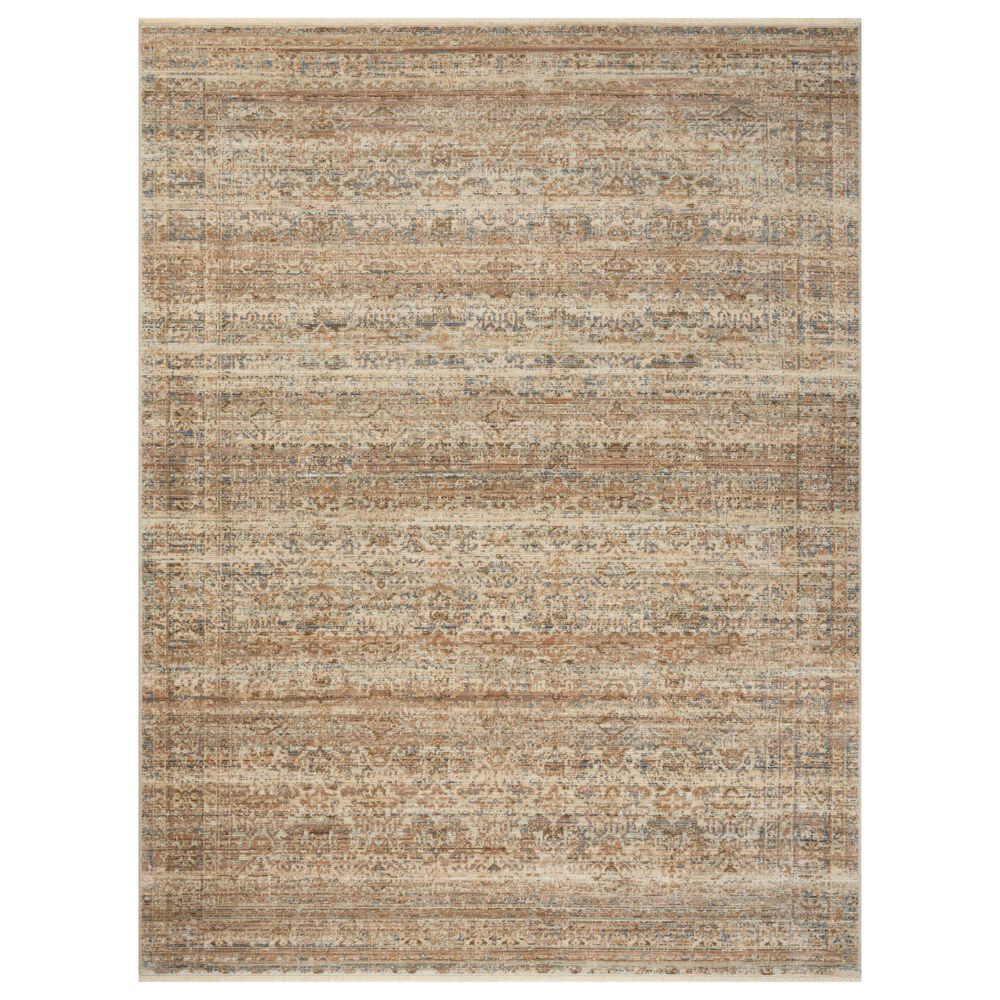 Amber Lewis x Loloi Molly Natural and Denim 2"7" x 7"9" Runner, , large