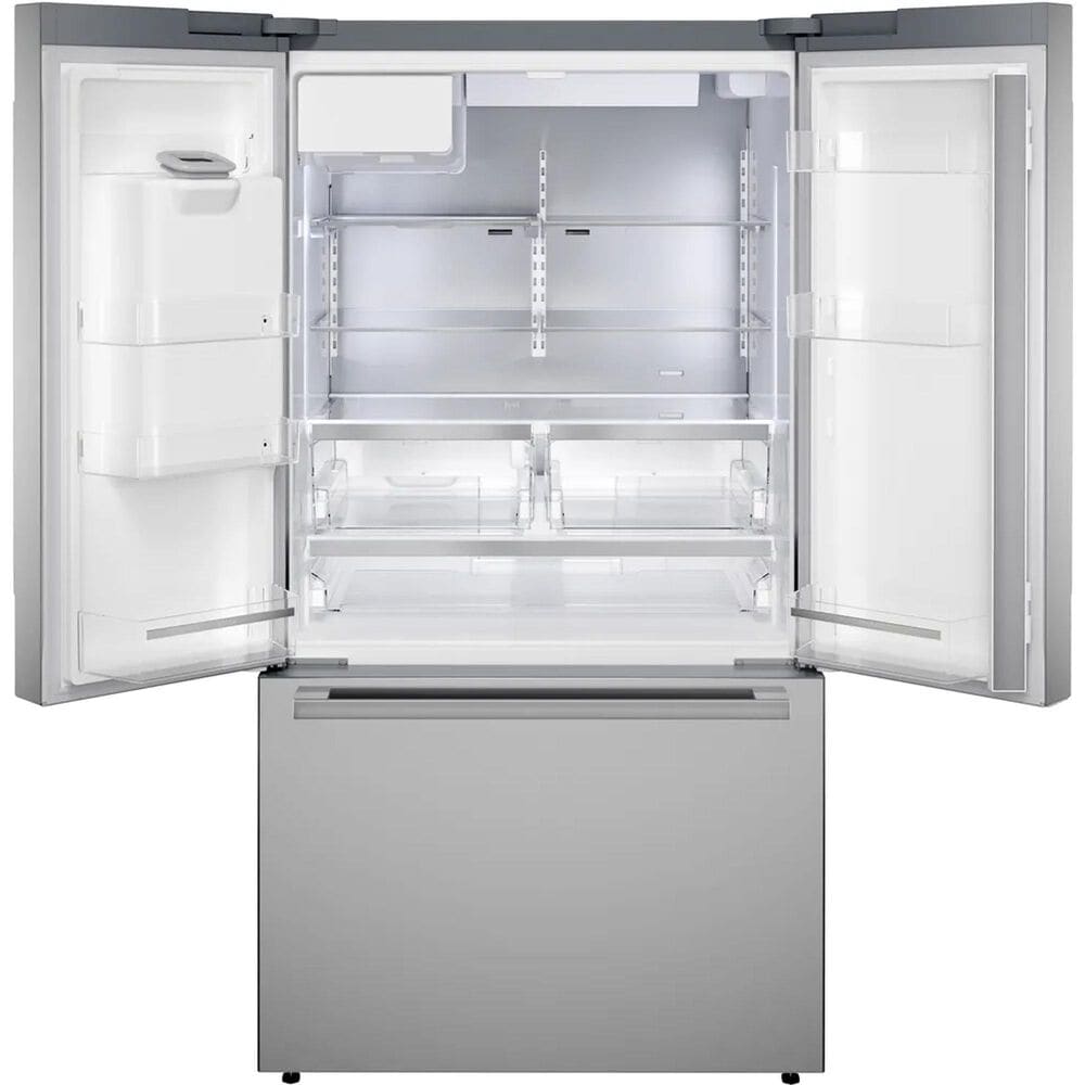 Bosch 26 Cu. Ft. 500 Series French Door Bottom Mount Refrigerator in Stainless Steel, , large