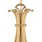 Vaxcel Monrovia 3-Light Pendant in Muted Brass, , large