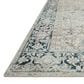 Magnolia Home Lenna LEA-06 5" x 7"6" Natural and Denim Area Rug, , large