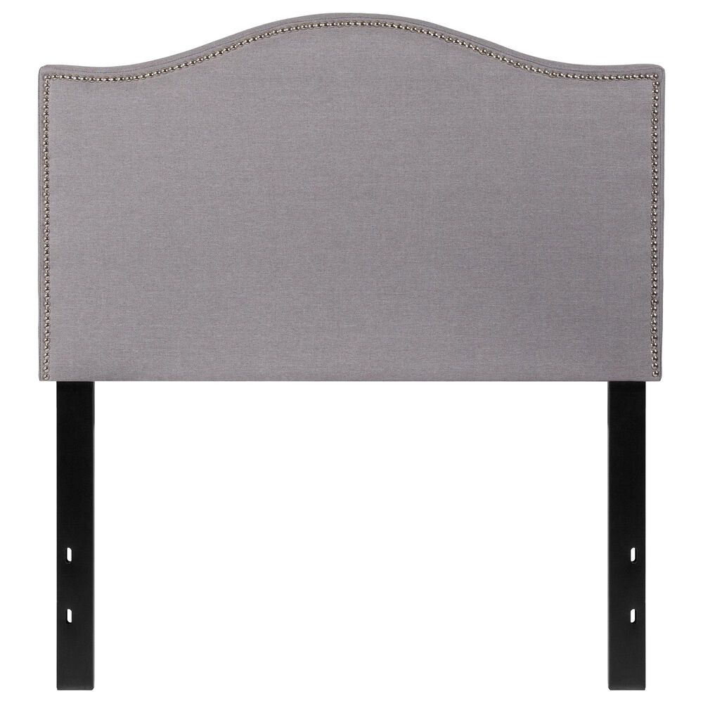 Flash Furniture Lexington Twin Headboard in Gray, , large
