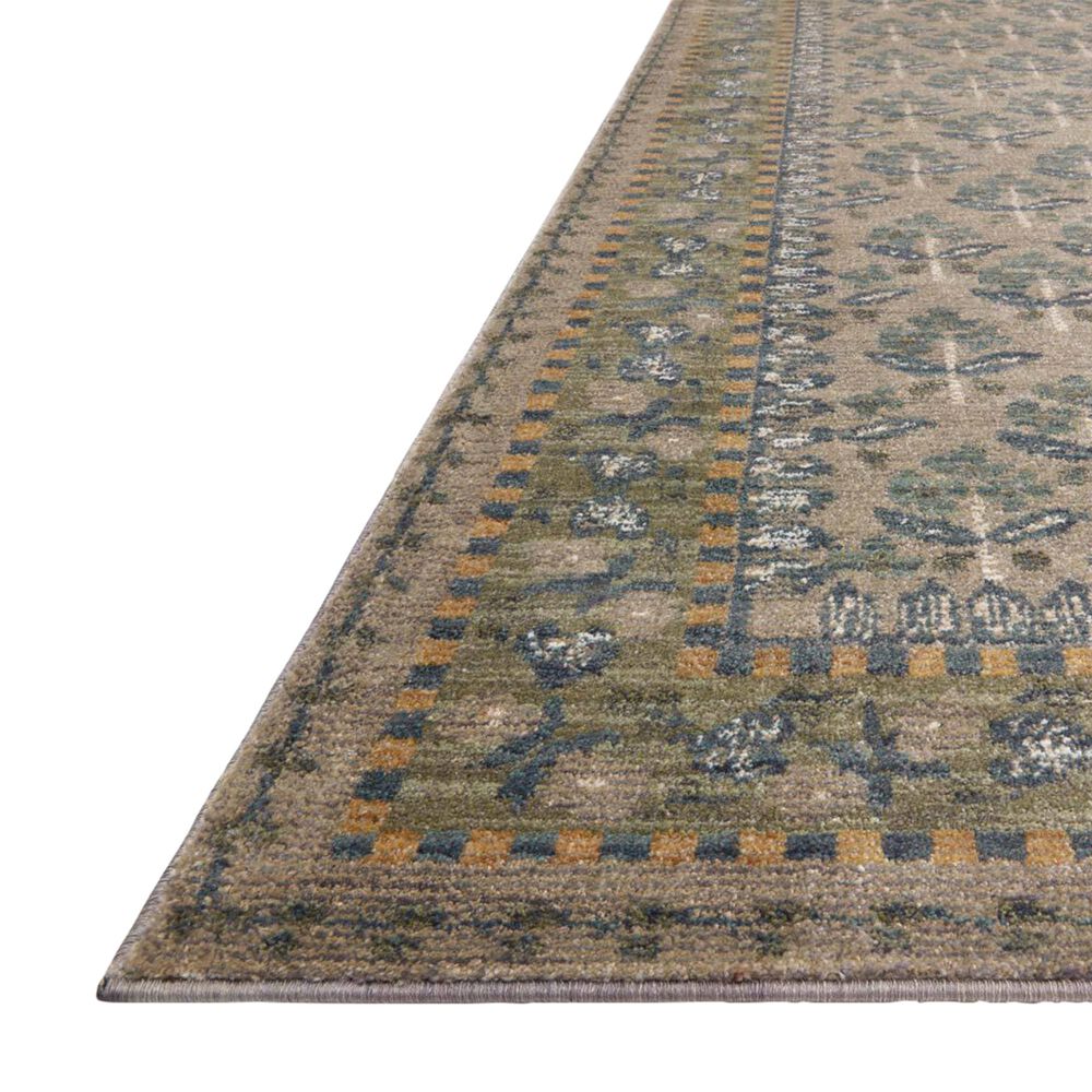 Rifle Paper Co. Fiore FIO-02 2&#39;7&quot; x 4&#39; Grey Area Rug, , large