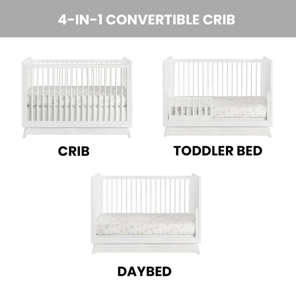 OZLO BABY 3-In-1 Crib And Dresser, , large