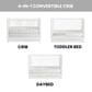 OZLO BABY 3-In-1 Crib And Dresser, , large