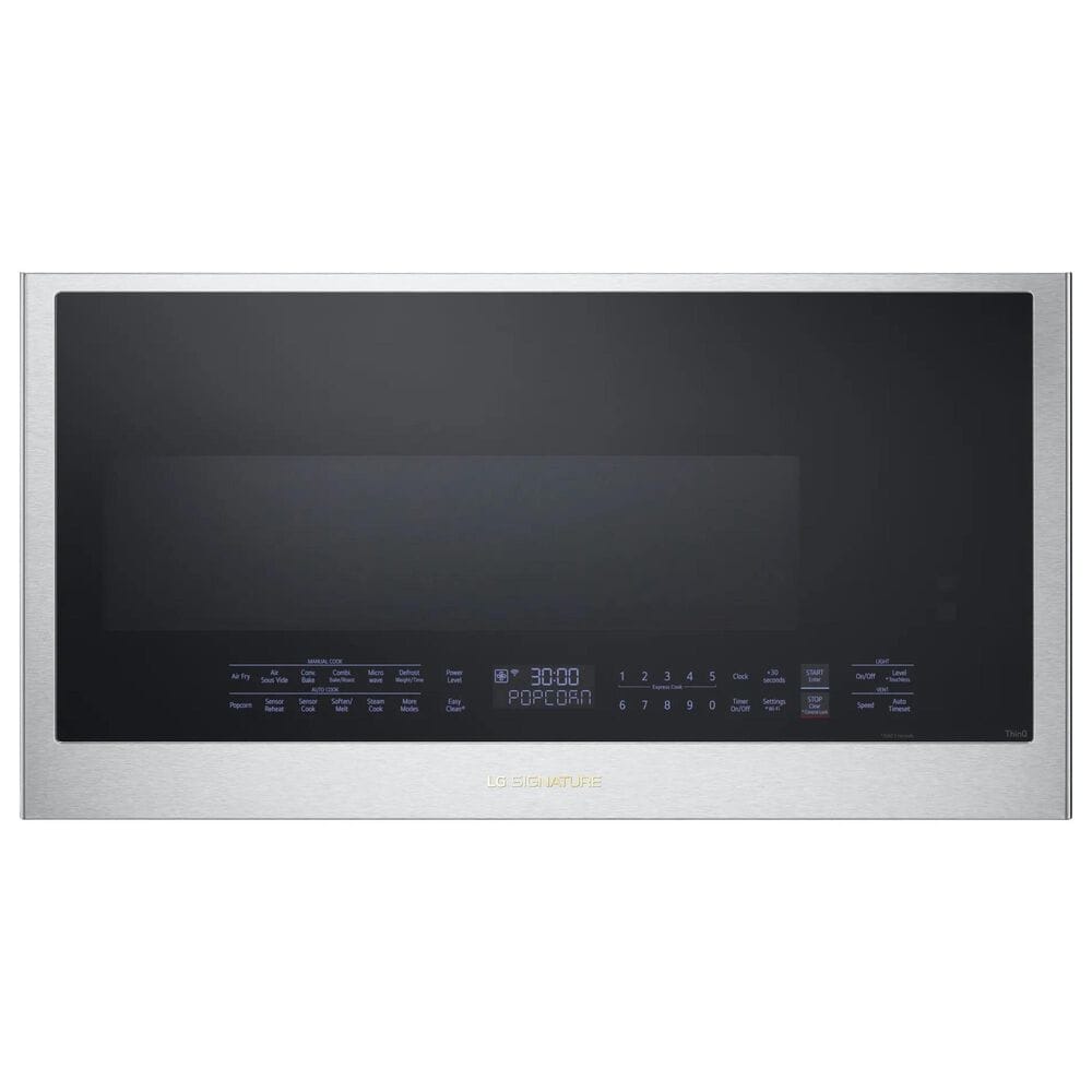 LG Studio 1.7 Cu. Ft. Over-The-Range Convection Microwave Oven in Stainless Steel, , large