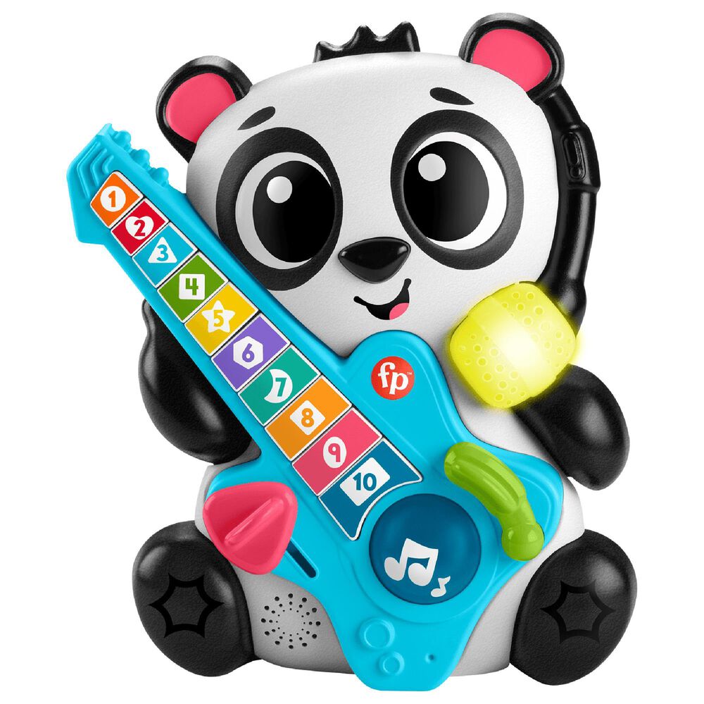 Fisher Price Link Squad Jam and Count Panda Baby Learning Toy, , large
