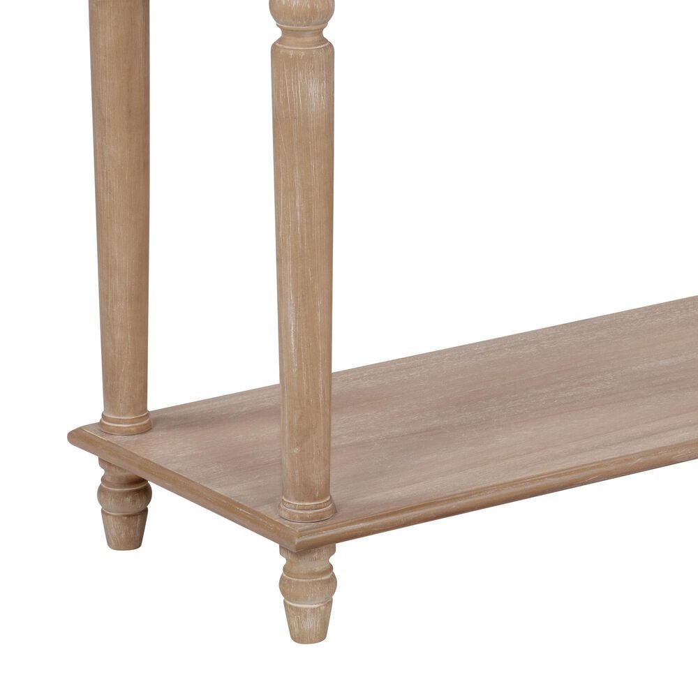 Linon Home Decor Mcghie Console Table in Brushed Grey, , large