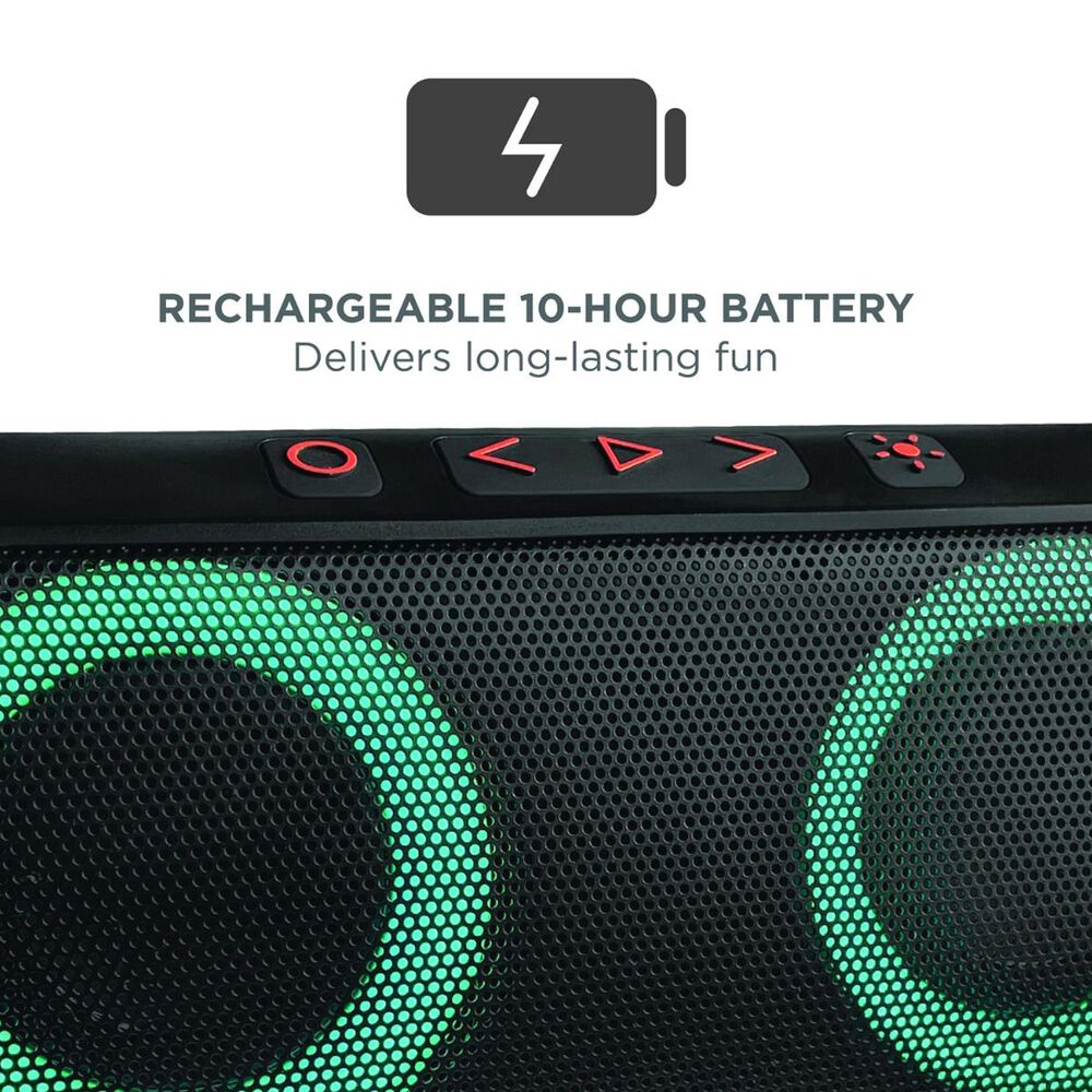 Ion Uber Boom All-Weather Wireless Speaker in Black, , large