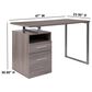 Flash Furniture Harwood Desk in Brown, , large