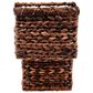 Creative Coop Woven BacBac Leaf Stair Basket in Natural, , large